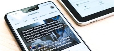 新闻资讯动态与行业快报展示板